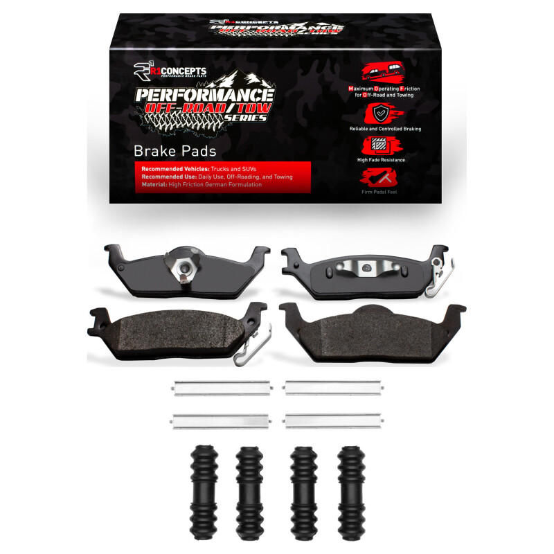 Ford F-150 Brake Pads - Rear - R1 Concepts - Off-Road/Tow - `04-`11 Ford F-150 Brake Pads - Rear - R1 Concepts - Off-Road/Tow - `04-`11